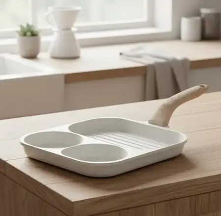 MINI SARTEN FORMAS WHITE