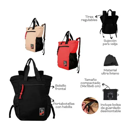 MOCHILA POLY P/VIAJE OREIRO LOVE 29137