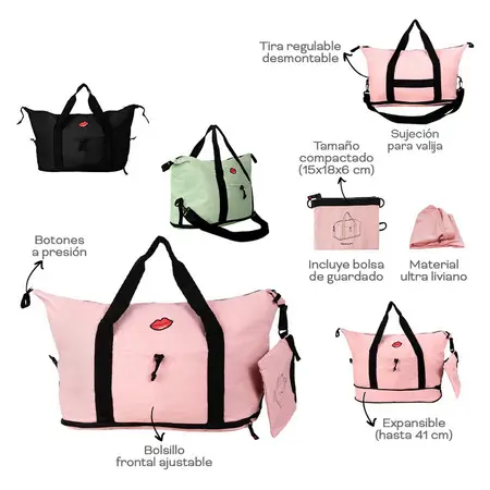 MOCHILA POLY P/VIAJE OREIRO LOVE 29138