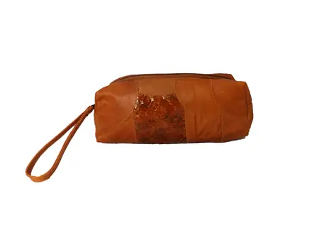 MONEDERO CUERO PARCHE RECTANGULAR