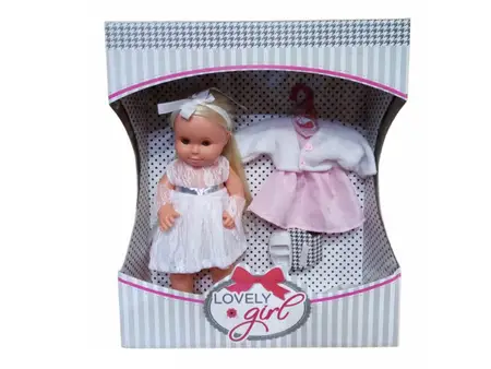 MUÑECA LOVELY ROPA DE FIESTA