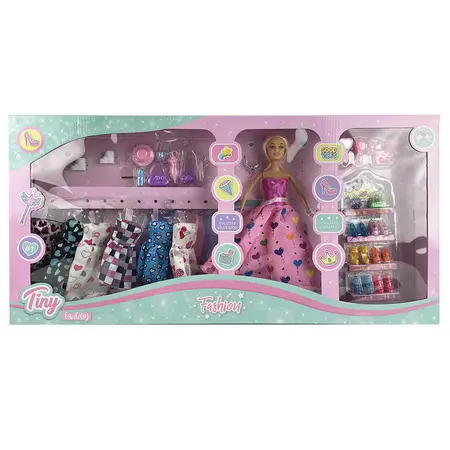 MUÑECA TINY FASHION VESTIDOS 53475
