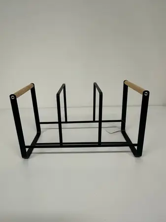 ORGANIZADOR P/CACEROLA METAL BLACK