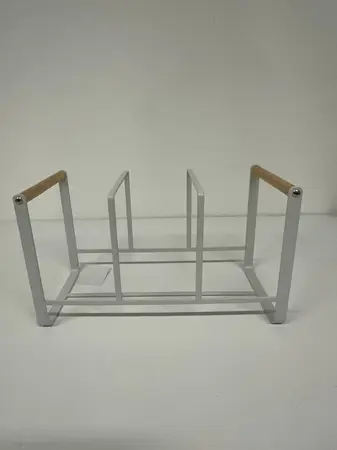 ORGANIZADOR P/CACEROLA METAL WHITE