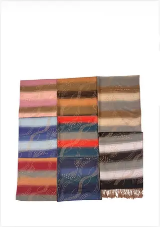 PASHMINA LABRADA GUARDA C/FLECOS