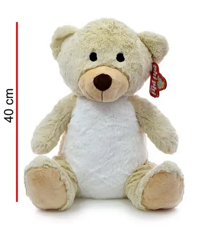 PELUCHE OSO SENTADO 40 Cm.