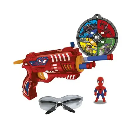 PISTOLA LANZA DARDOS SPIDERMAN