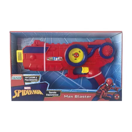 PISTOLA MAX BLASTER SPIDERMAN