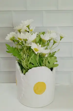 PLANTA ARTIF. MARGARITAS 25CM.