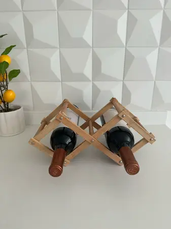 PORTA BOTELLAS LINEA BAMBU