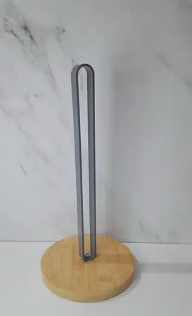 PORTA ROLLO BAMBU SILVER