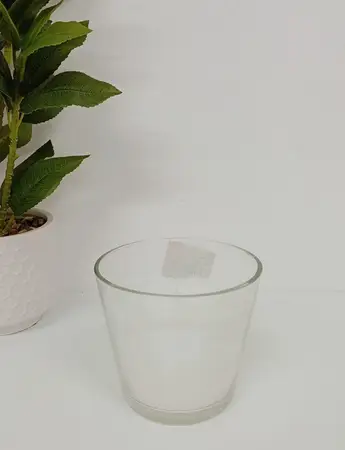 PORTA VELA CONO VIDRIO