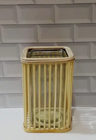 PORTA VELA DE VIDRIO