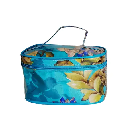 PORTACOSMETICO BAULITO ESTAMPADO C/ CRISTAL