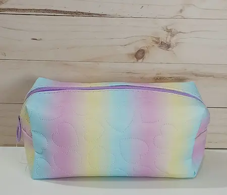 PORTACOSMETICO COLORES C/ CORAZON