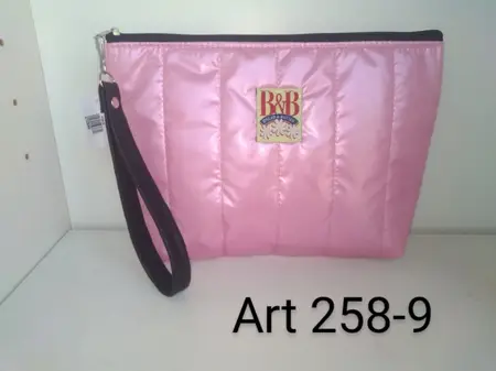 PORTACOSMETICO NYLON PESPUNTEADO