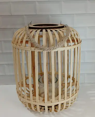 PORTAVELA COLGANTE DE BAMBU