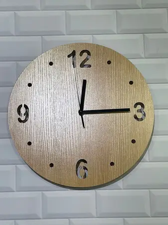RELOJ BAMBU P/PARED