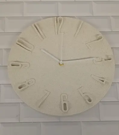 RELOJ P/PARED GREEN 30CM.