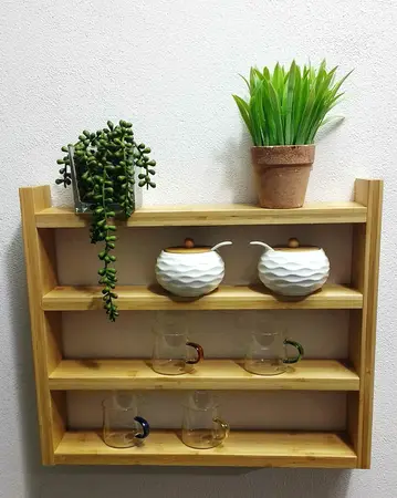 REPISA BAMBU L/NATURAL