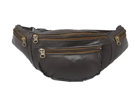 RIÑONERA CUERO PARCHE EXTRA GRANDE