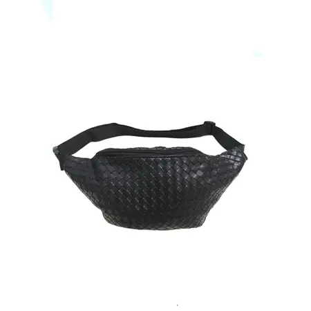 RIÑONERA PU TRENZADO