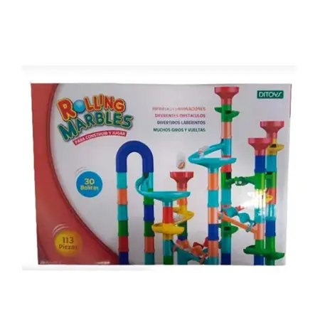 ROLLING MARBLES 113PCS.