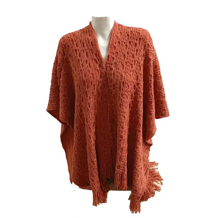 RUANA ACRILICA TRAMADA