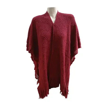 RUANA CRILICA TRAMADA