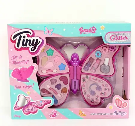 SET DE MAQUILLAJE INFANTIL MARIPOSA