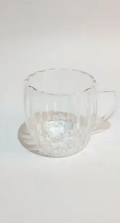 TAZA VIDRIO DOBLE 250ML