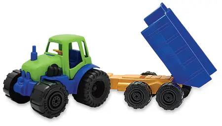 TRACTOR CHICO CON ACOPLADO