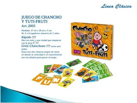 TUTTI FRUTI /CHANCHO JM2003