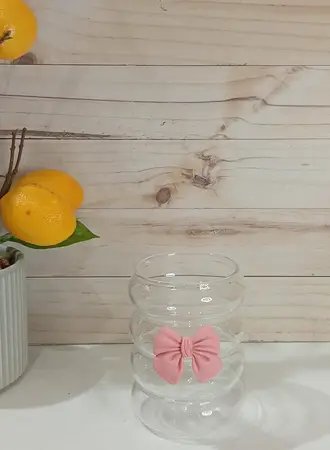 VASO VIDRIO 320 ML C/ MOÑO