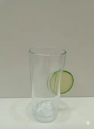 VASO VIDRIO ALTO DET. LIMA