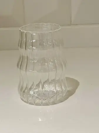 VASO VIDRIO BOMBE 500ml.