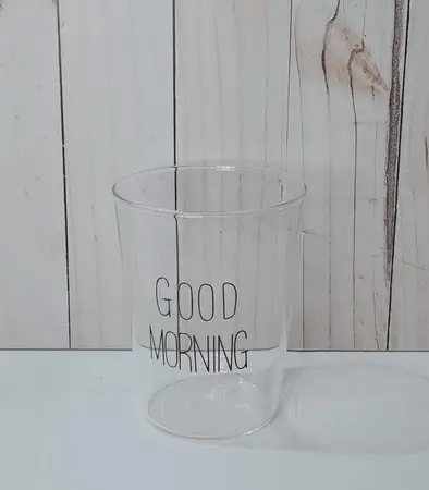 VASO VIDRIO PORTA -CEPILLOS400ml.