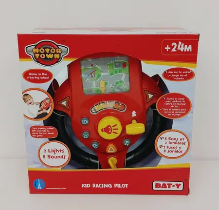 VOLANTE PILOTO CARRERA SONIDO